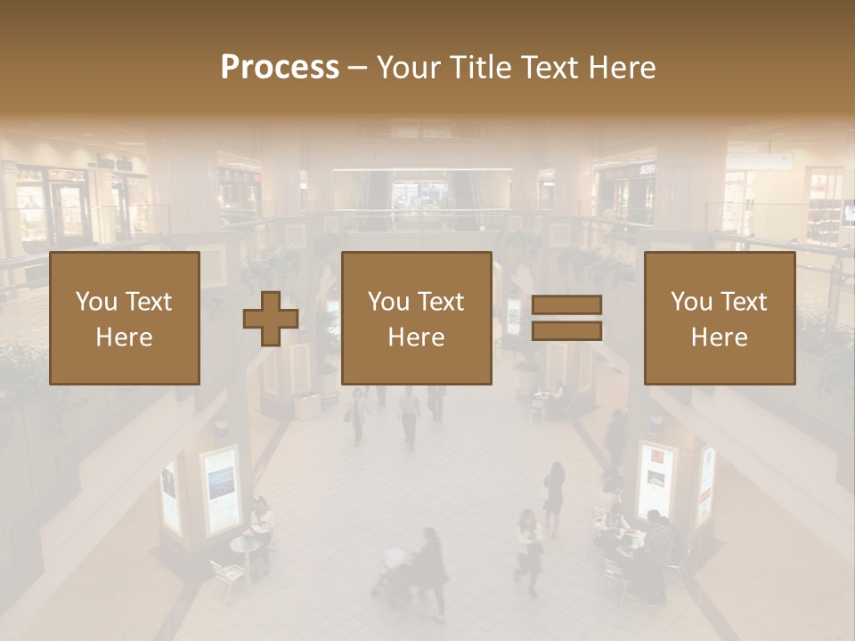 Kanto Plaza Lobby PowerPoint Template