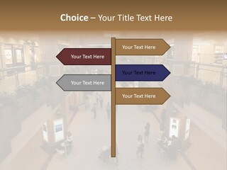 Kanto Plaza Lobby PowerPoint Template