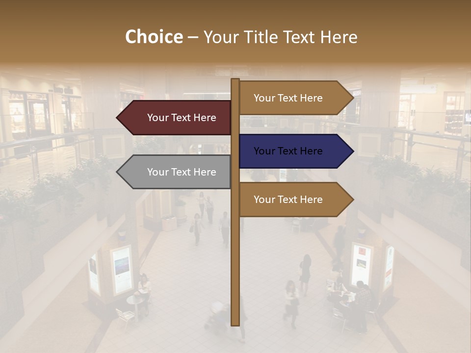 Kanto Plaza Lobby PowerPoint Template