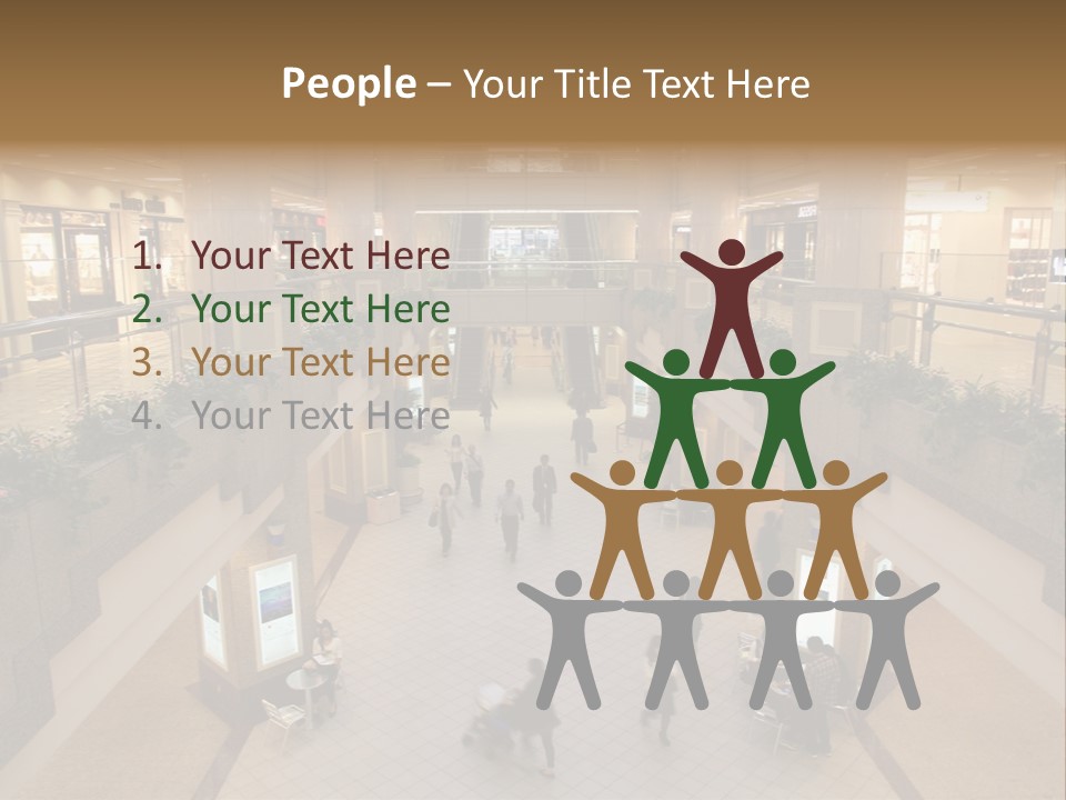 Kanto Plaza Lobby PowerPoint Template