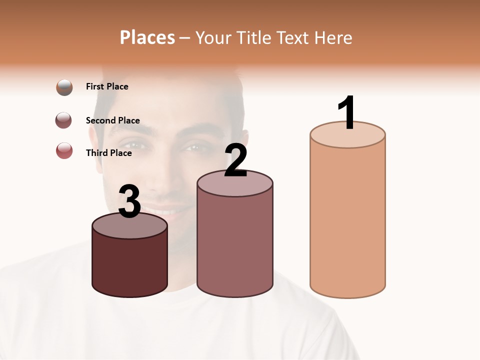 Handsome Young Latin PowerPoint Template