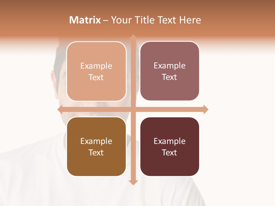 Handsome Young Latin PowerPoint Template