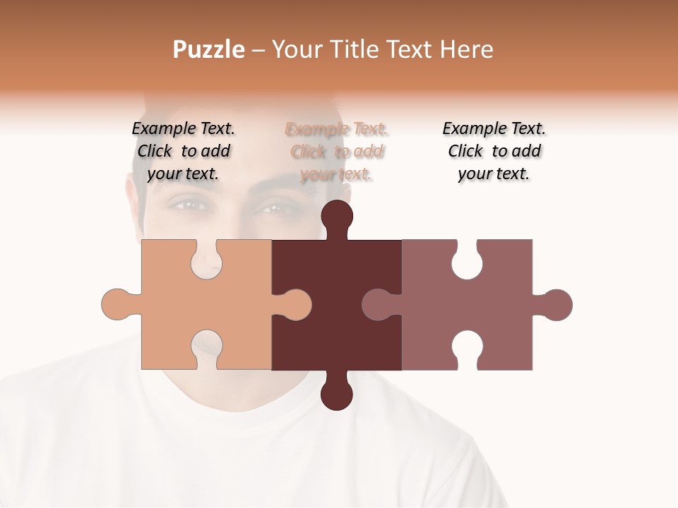 Handsome Young Latin PowerPoint Template