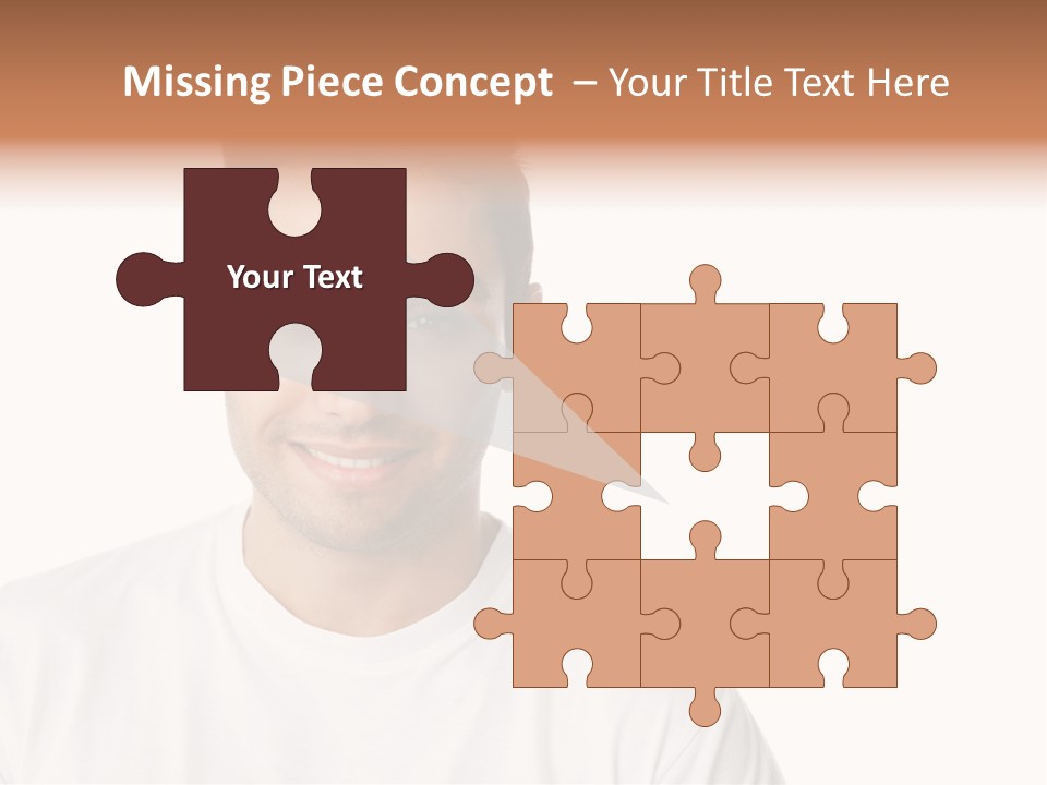 Handsome Young Latin PowerPoint Template