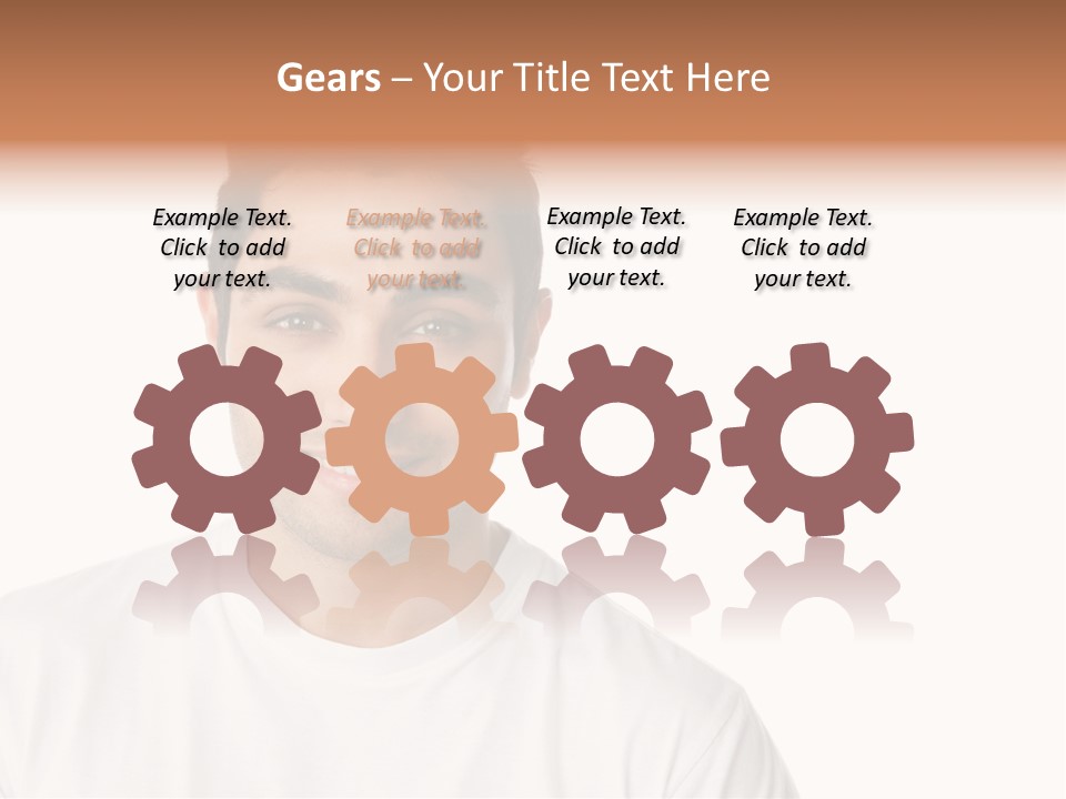 Handsome Young Latin PowerPoint Template