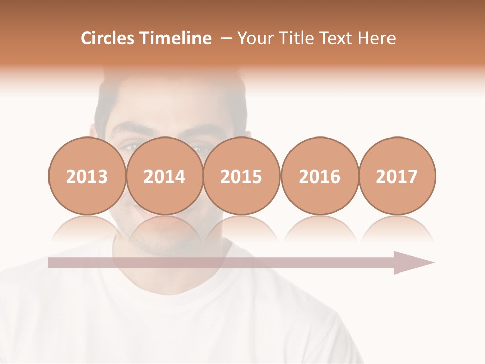 Handsome Young Latin PowerPoint Template