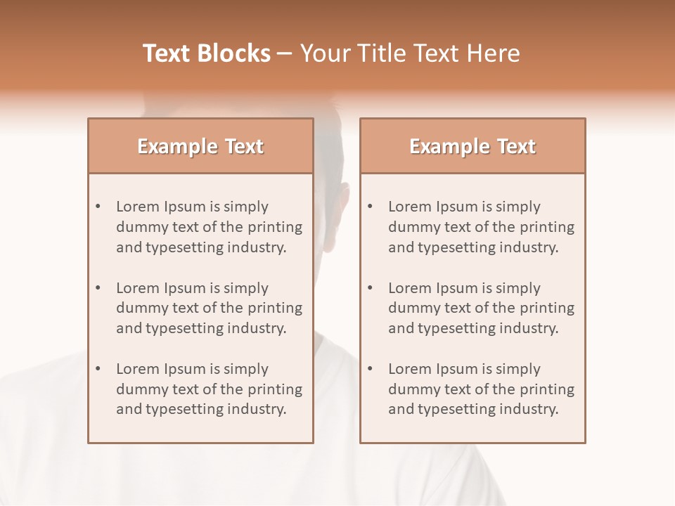 Handsome Young Latin PowerPoint Template