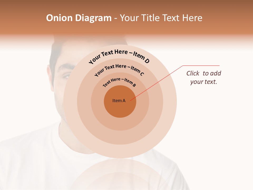 Handsome Young Latin PowerPoint Template