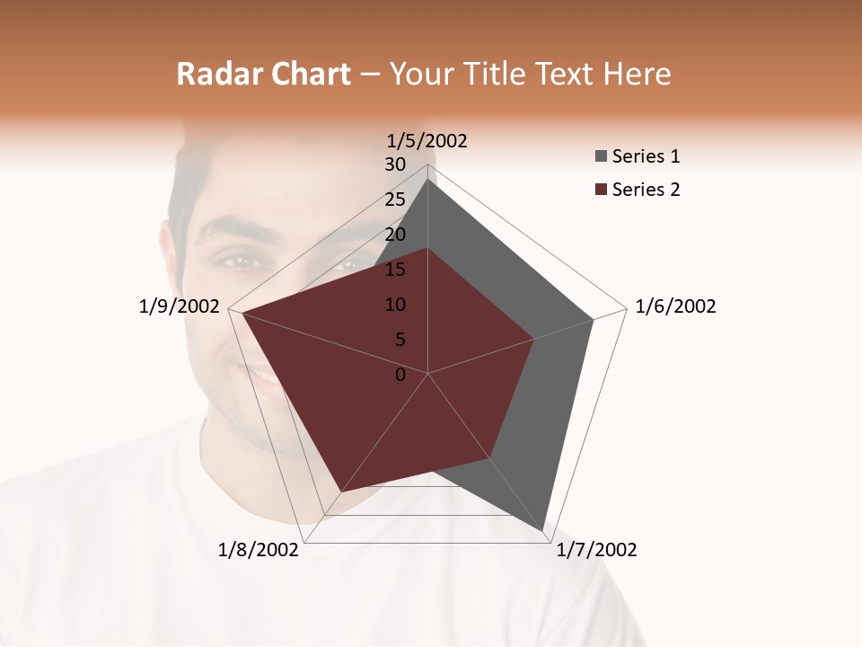Handsome Young Latin PowerPoint Template