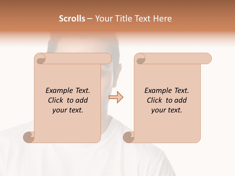Handsome Young Latin PowerPoint Template
