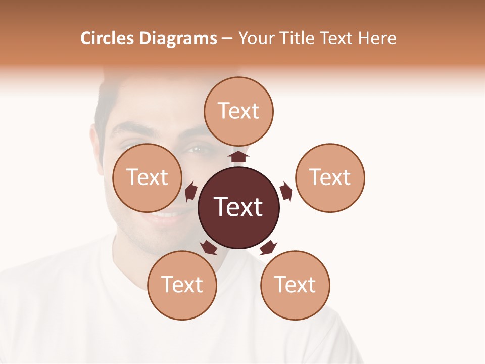 Handsome Young Latin PowerPoint Template