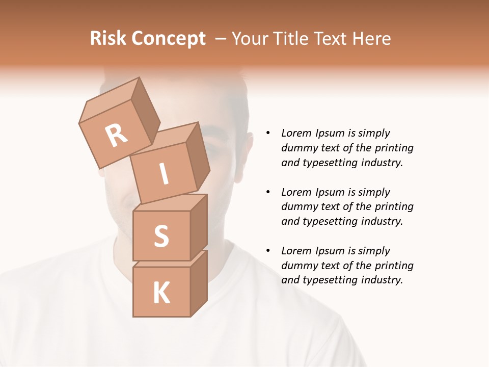 Handsome Young Latin PowerPoint Template