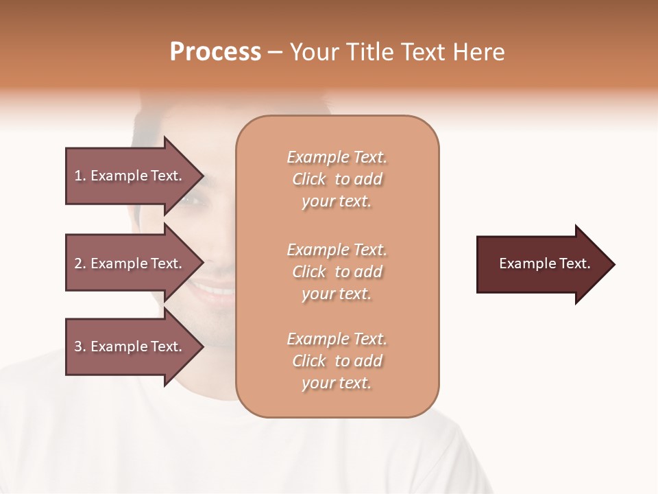 Handsome Young Latin PowerPoint Template
