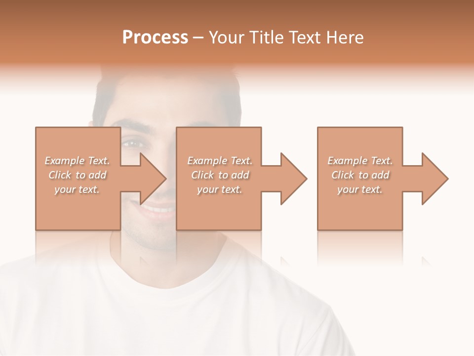 Handsome Young Latin PowerPoint Template