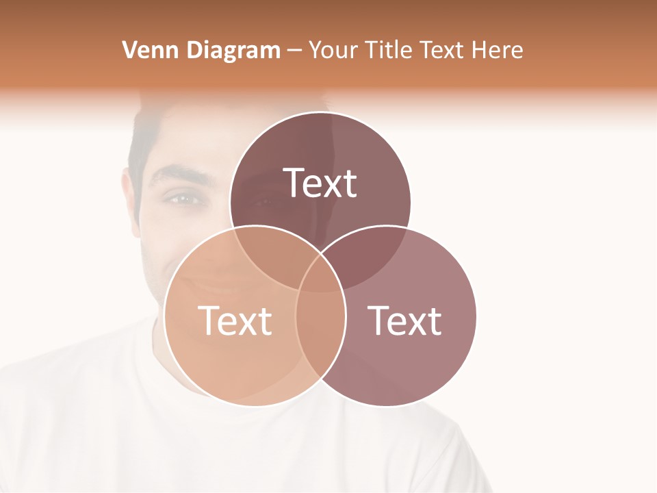 Handsome Young Latin PowerPoint Template