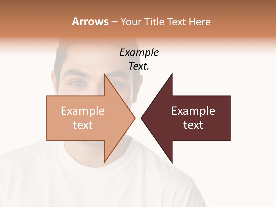 Handsome Young Latin PowerPoint Template