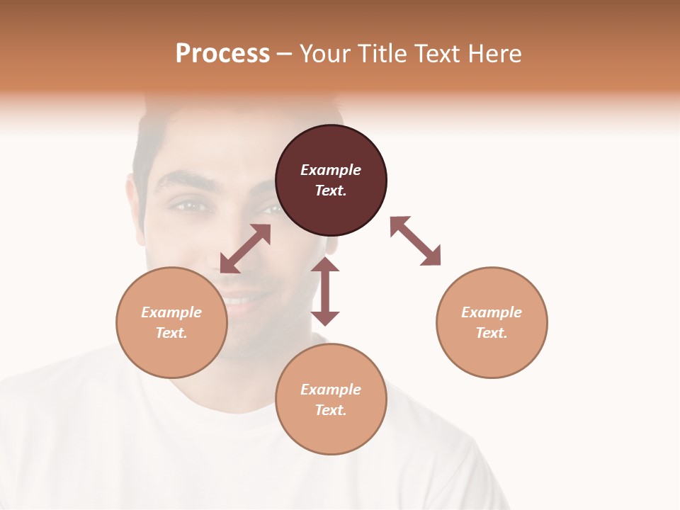 Handsome Young Latin PowerPoint Template