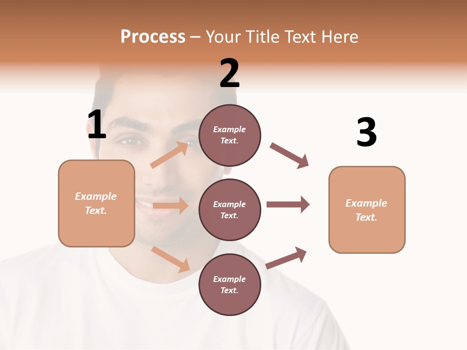 Handsome Young Latin PowerPoint Template