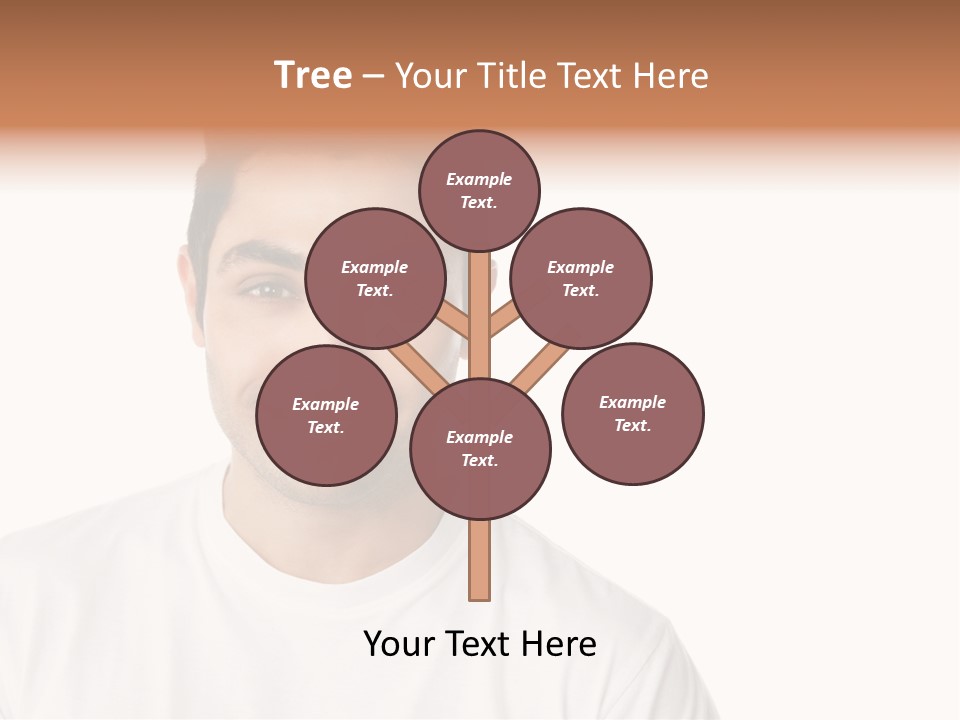 Handsome Young Latin PowerPoint Template