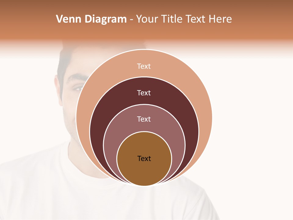 Handsome Young Latin PowerPoint Template