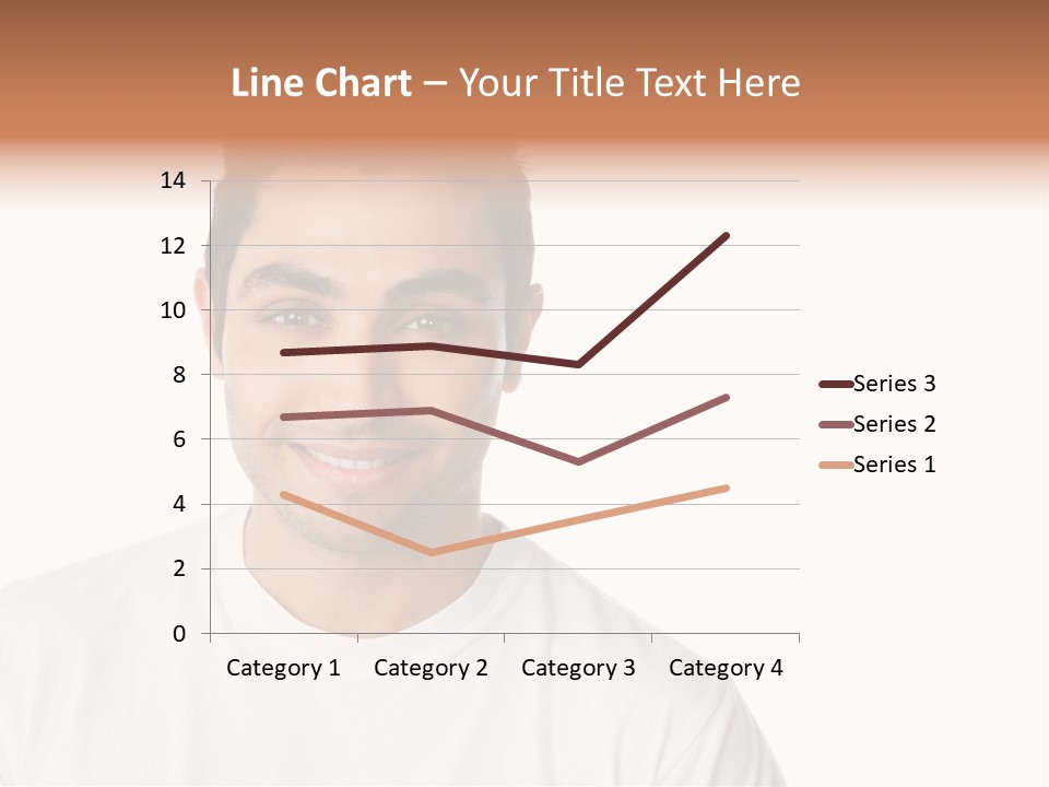 Handsome Young Latin PowerPoint Template