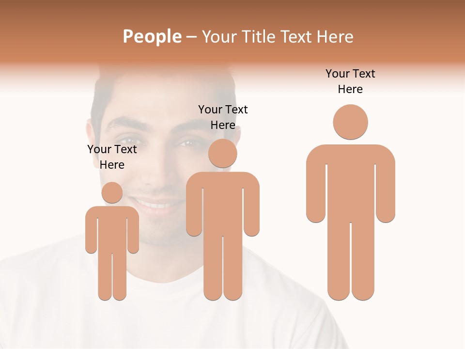 Handsome Young Latin PowerPoint Template