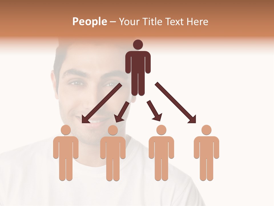 Handsome Young Latin PowerPoint Template