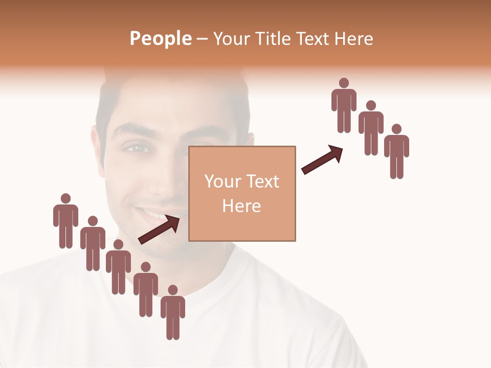 Handsome Young Latin PowerPoint Template