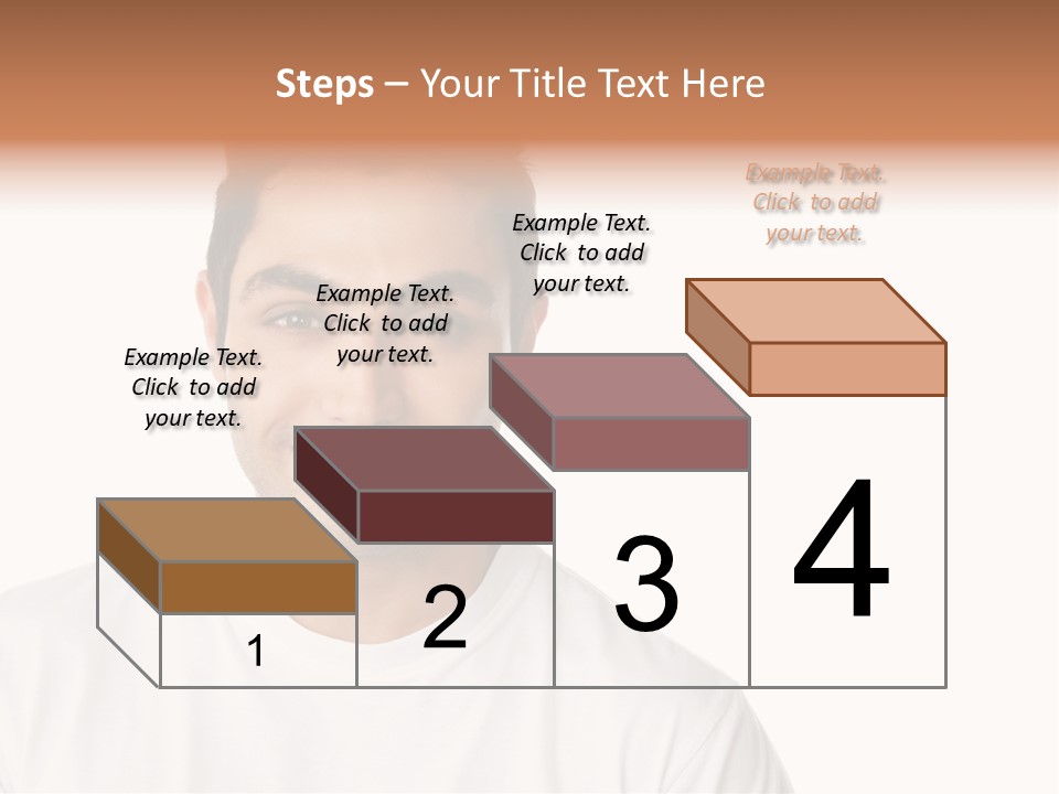Handsome Young Latin PowerPoint Template