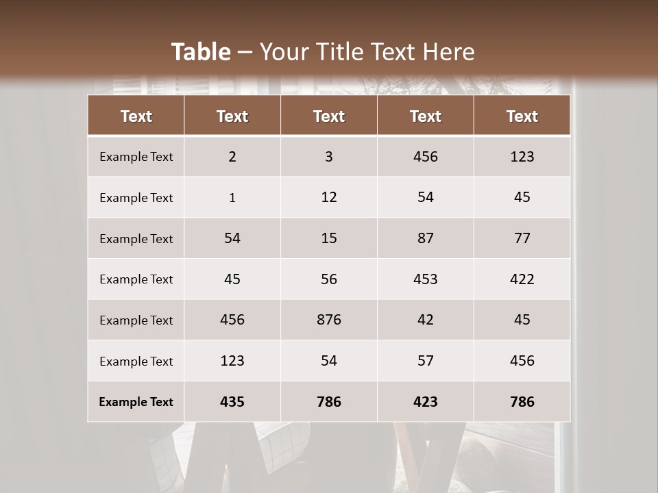 Deck Style Luxury PowerPoint Template