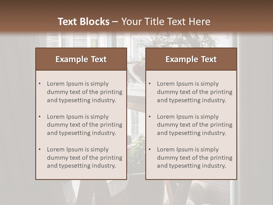 Deck Style Luxury PowerPoint Template