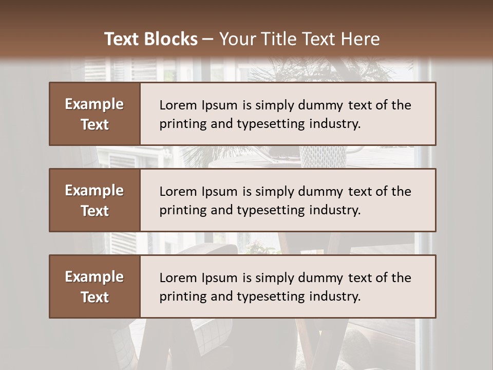 Deck Style Luxury PowerPoint Template