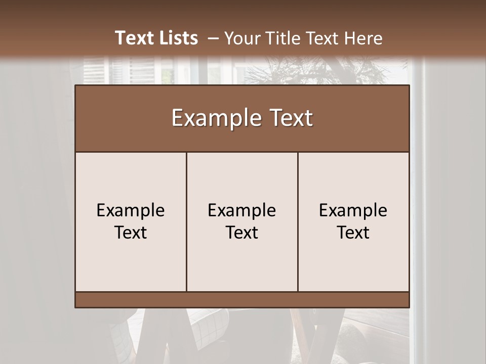 Deck Style Luxury PowerPoint Template