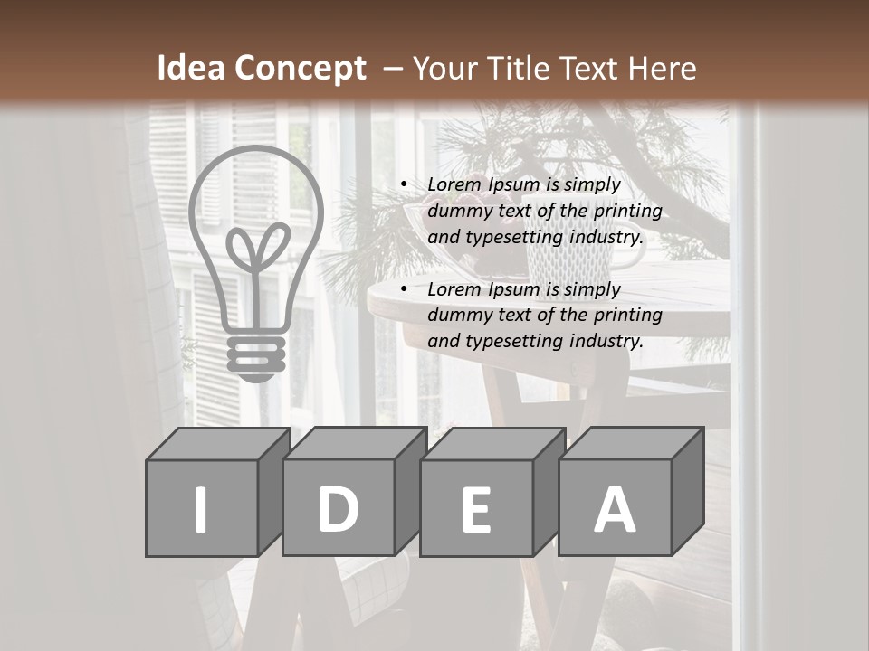 Deck Style Luxury PowerPoint Template