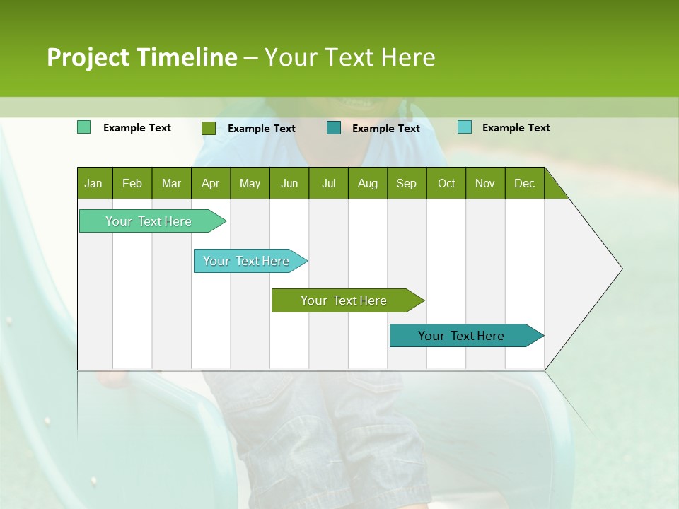 African American Braids Portrait PowerPoint Template