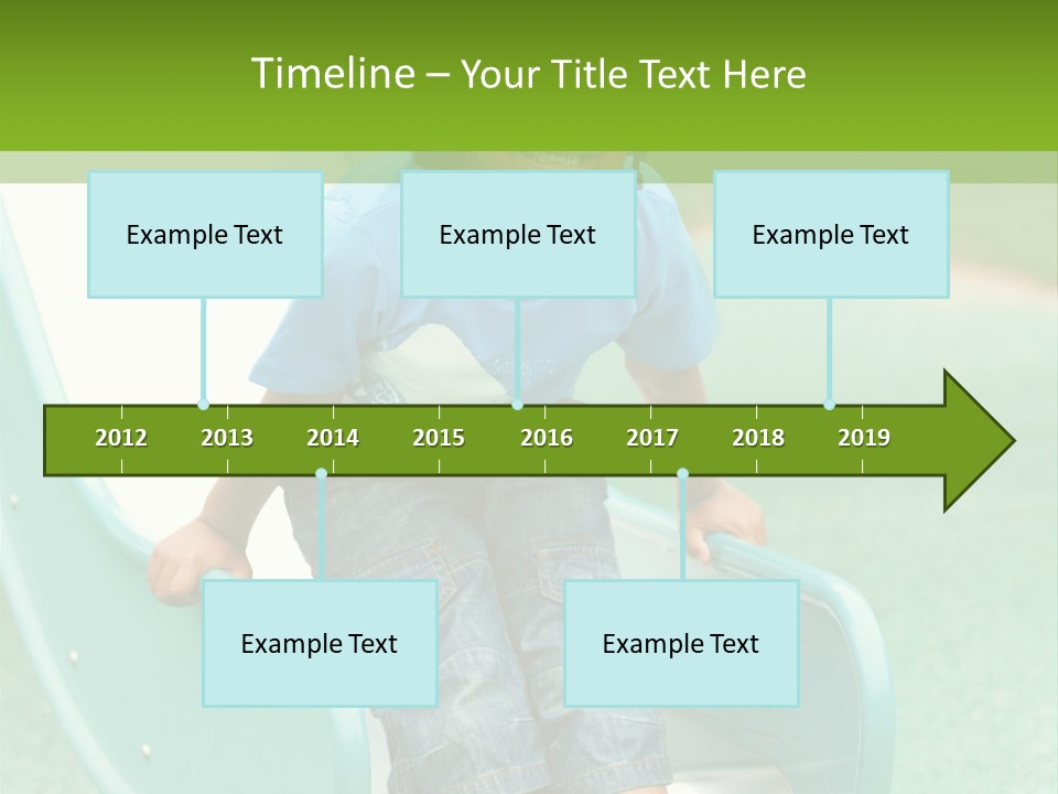 African American Braids Portrait PowerPoint Template