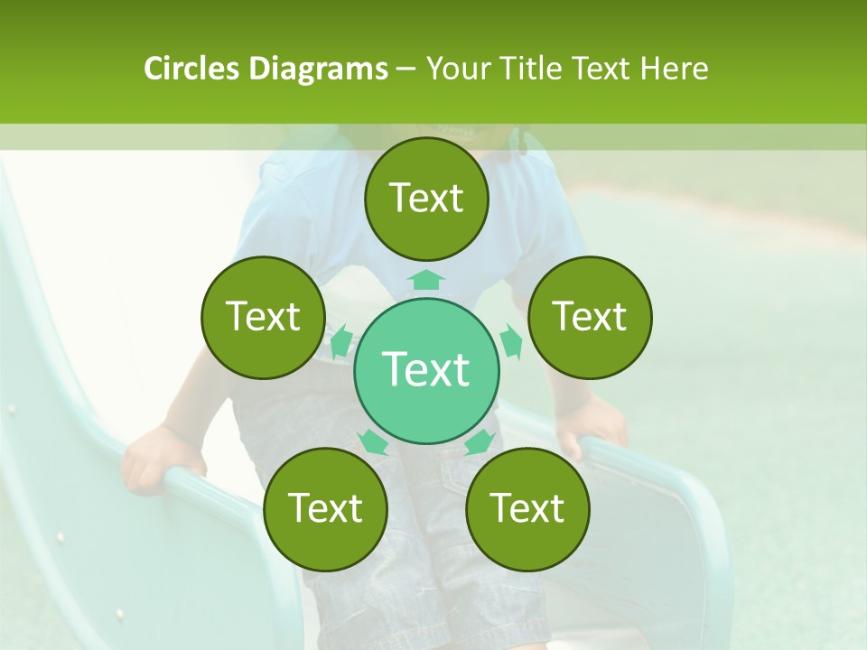 African American Braids Portrait PowerPoint Template