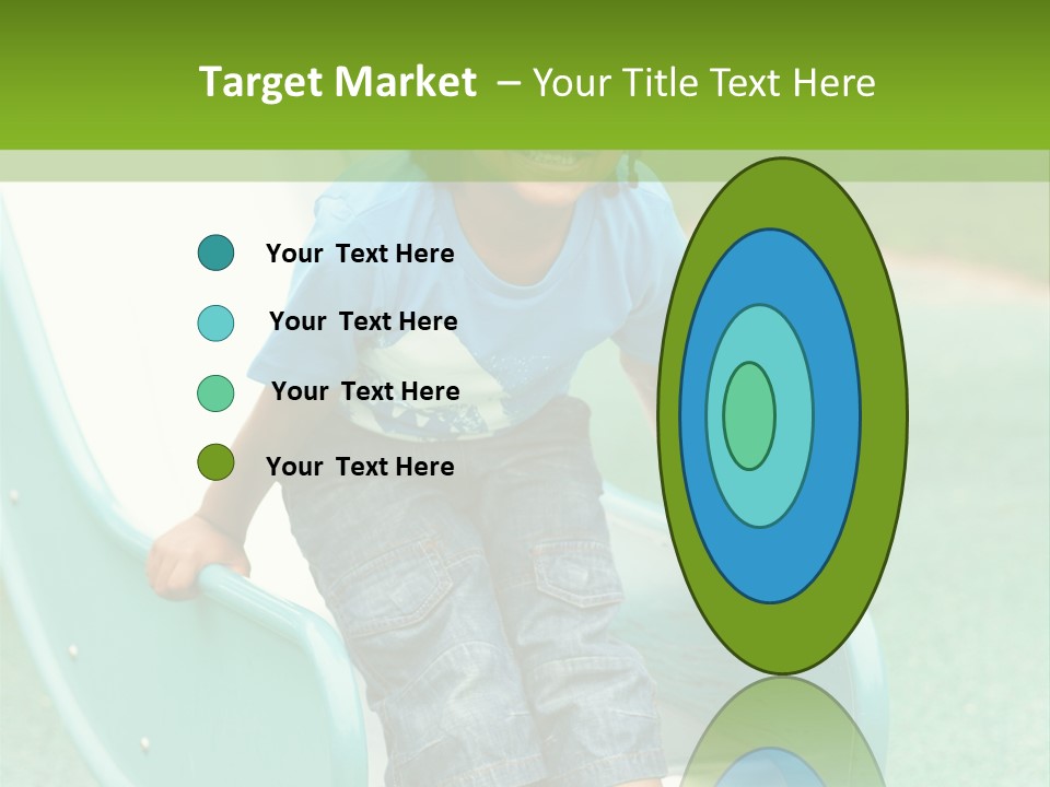 African American Braids Portrait PowerPoint Template