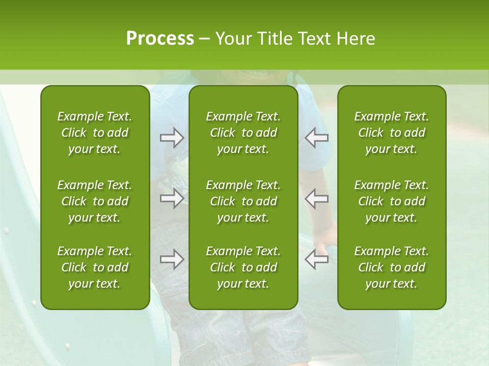 African American Braids Portrait PowerPoint Template