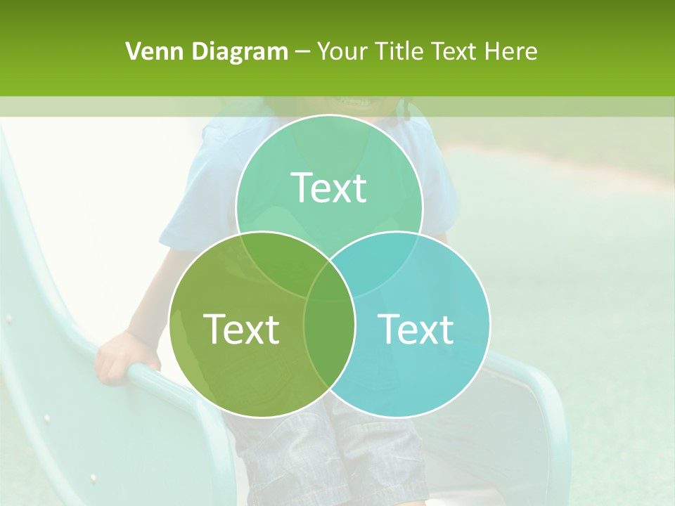 African American Braids Portrait PowerPoint Template