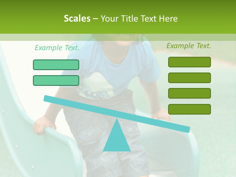 African American Braids Portrait PowerPoint Template