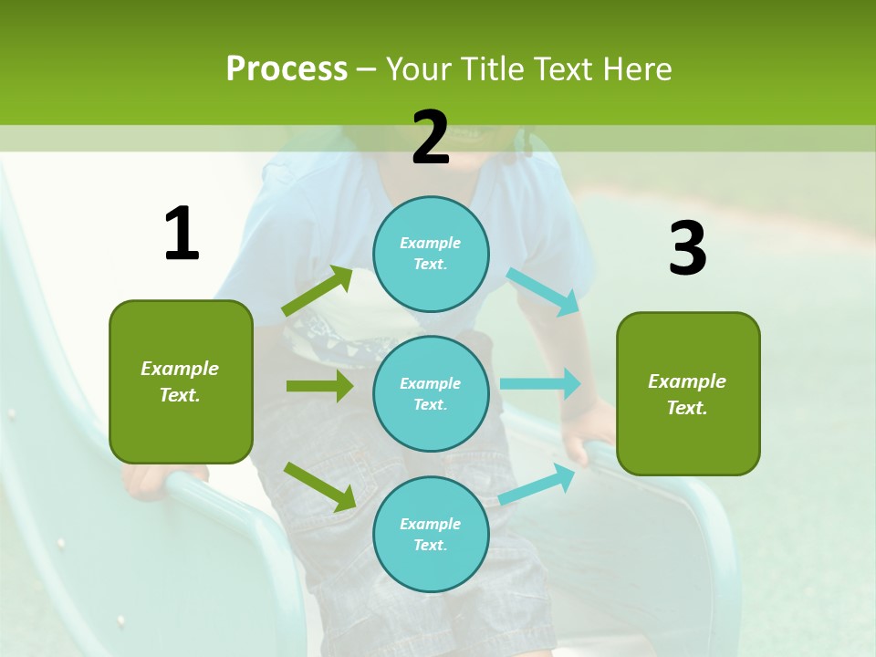 African American Braids Portrait PowerPoint Template