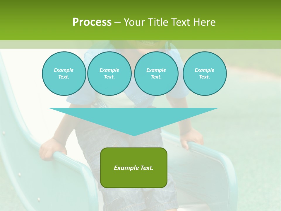 African American Braids Portrait PowerPoint Template