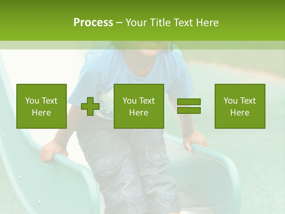 African American Braids Portrait PowerPoint Template