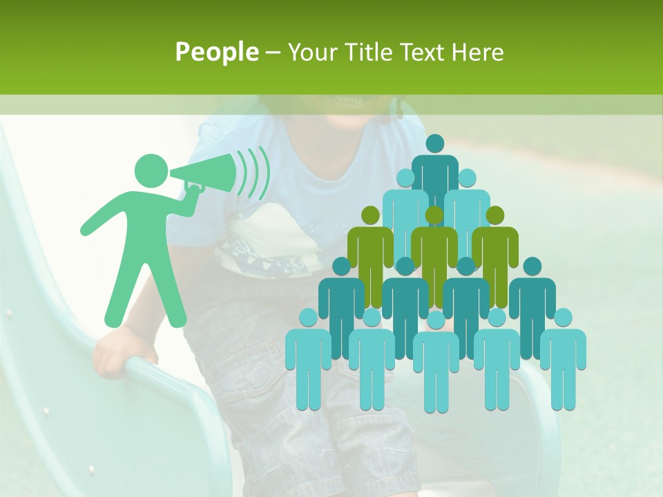 African American Braids Portrait PowerPoint Template