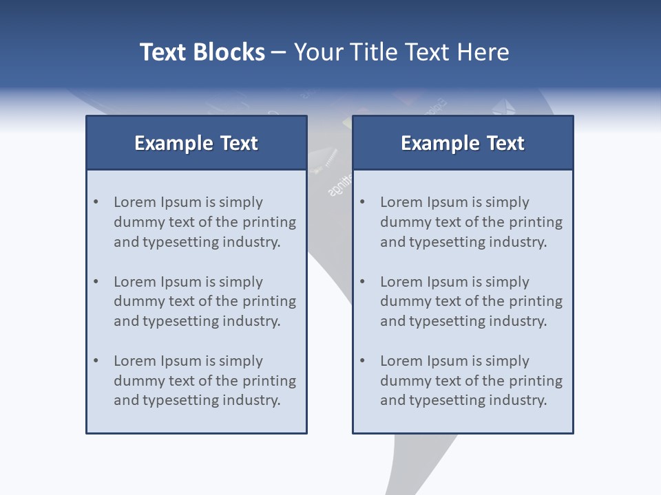 Black Smartphone Bent PowerPoint Template