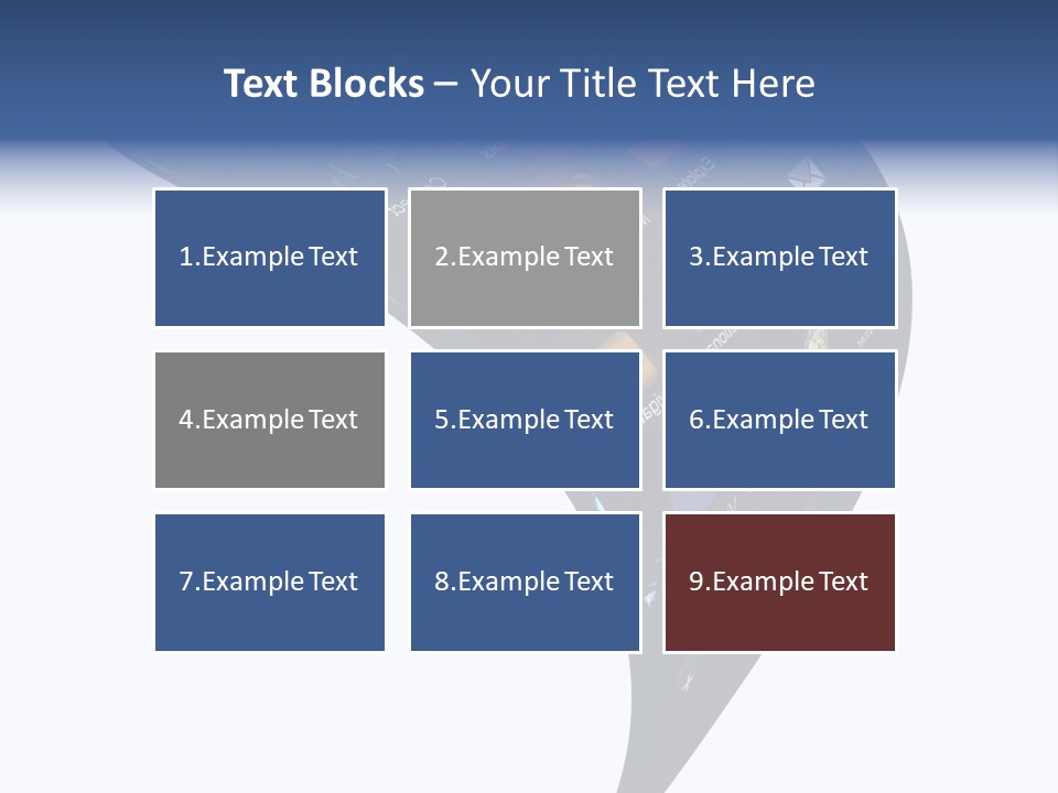 Black Smartphone Bent PowerPoint Template