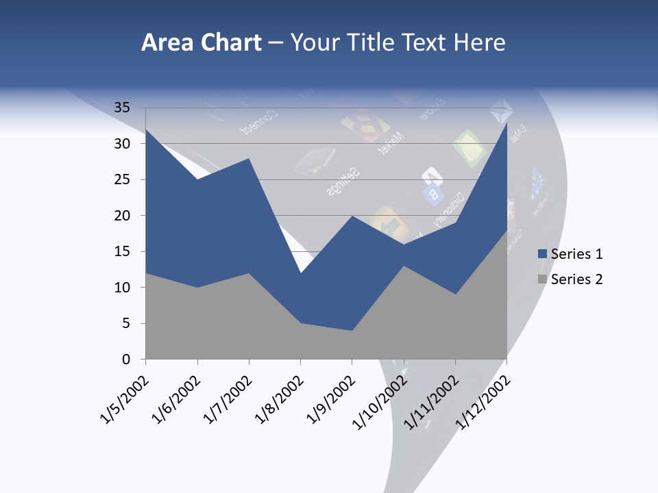 Black Smartphone Bent PowerPoint Template