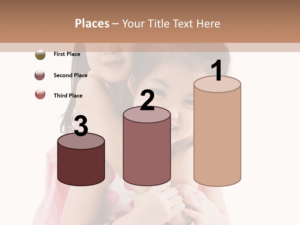Childcare Two Sibling PowerPoint Template