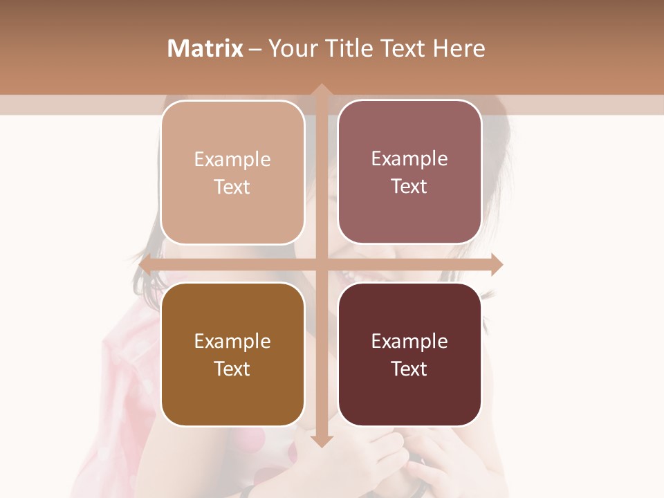 Childcare Two Sibling PowerPoint Template